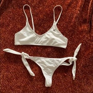 Boutine LA swim suit both mediums